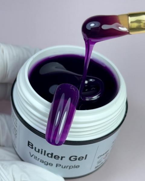 Builder Gel Vitrage Purple Karl Diamant 30 ml